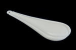 60mm Opaque White Raindrop (2 Pcs) #UP228-General Bead