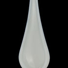 60mm Opaque White Raindrop (2 Pcs) #UP228-General Bead