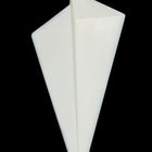 62mm Opaque White Offset Triangle Drop (2 Pcs) #UP230-General Bead