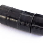 10mm x 20mm Black Cylinder Bead (4 Pcs) #UP243-General Bead
