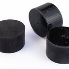 10mm x 20mm Black Cylinder Bead (4 Pcs) #UP243-General Bead