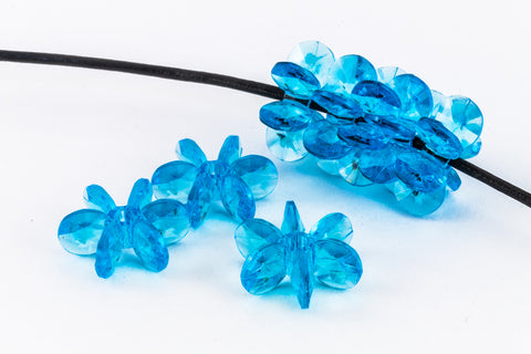 12mm Light Sapphire Starflake (50 Pcs) #UP250-General Bead