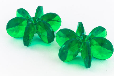 25mm Emerald Starflake (5 Pcs) #UP251-General Bead