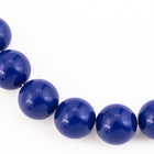 10mm Royal Blue Round Lucite Bead (10 Pcs) #UP273-General Bead