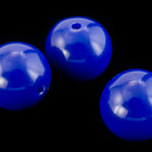 10mm Royal Blue Round Lucite Bead (10 Pcs) #UP273-General Bead