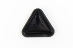 28mm x 5mm Black Triangle Lucite Cab Setting #UP276-General Bead