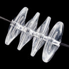 25mm Clear Saucer Disk (4 Pcs) #UP282-General Bead