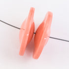 25mm Salmon Pink Saucer Disk (2 Pcs) #UP291-General Bead