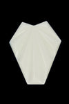 43mm Opaque White Deco Shield #UP315-General Bead