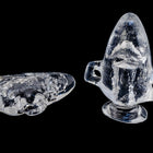 31mm x 43mm Clear Lucite Vase #UP324-General Bead