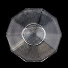 36mm Clear Pointed Decagon Cabochon #UP327-General Bead