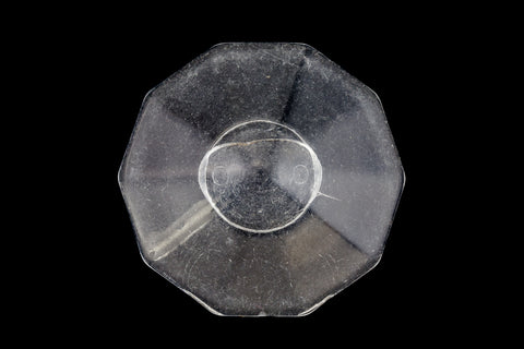 36mm Clear Pointed Decagon Cabochon #UP327-General Bead