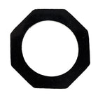 35mm Opaque Black Open Octagon Blank (2 Pcs) #UP358-General Bead