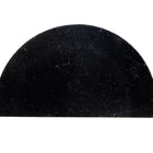 22mm x 33mm Opaque Black Semicircle Blank #UP362-General Bead