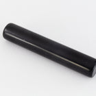 51mm x 10mm Opaque Black Cylinder (2 Pcs) #UP383-General Bead