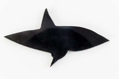 46mm x 26mm Black Bird Blank #UP385-General Bead