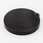 22mm Opaque Black Circle Tag (2 Pcs) #UP388-General Bead