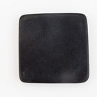 22mm Matte Black Square Blank (2 Pcs) #UP393-General Bead