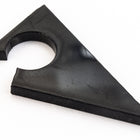 45mm Black Open Cut Triangle Blank #UP398-General Bead