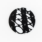 29mm Black and White Op- Art Circle (2 Pcs) #UP417-General Bead