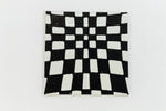38mm Black and White Op- Art Square #UP418-General Bead