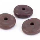20mm Eggplant Irregular Donut (4 Pcs) #UP464-General Bead