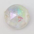 15mm Crystal AB Faceted Sew-On Cabochon (10 Pcs) #UP472-General Bead