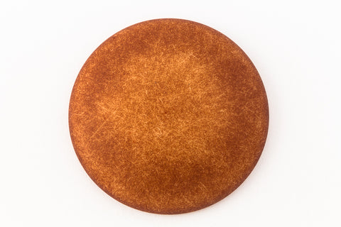 30mm Distressed Rust Low Dome Cabochon #UP490-General Bead