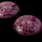 25mm Semi Transparent Mottled Purple Cabochon #UP498-General Bead
