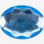 30mm x 40mm Faceted Light Sapphire Oval Cabochon #UP504-General Bead
