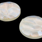 24mm Matte Crystal AB Textured Cabochon #UP510-General Bead