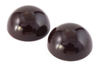 17mm Deep Brown High Dome Cabochon (2 Pcs) #UP512-General Bead