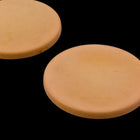 34mm Matte Terra Cotta Round Blank #UP514-General Bead