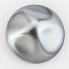 24mm Matte Silver Pinched Cabochon (2 Pcs) #UP516-General Bead