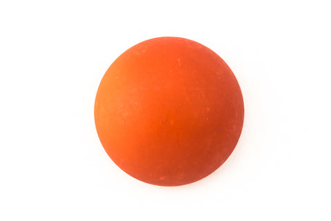 21mm Matte Orange Cabochon (2 Pcs) #UP520-General Bead
