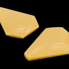 36mm Butterscotch Yellow Shield (2 Pcs) #UP521-General Bead