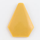 36mm Butterscotch Yellow Shield (2 Pcs) #UP521-General Bead