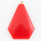 36mm Red Shield with Loop (2 Pcs) #UP523a-General Bead