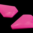36mm Pink Shield (2 Pcs) #UP524-General Bead