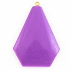 36mm Purple Shield with Loop (2 Pcs) #UP525a-General Bead