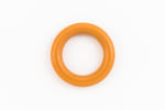20mm Opaque Ochre Lucite Ring (4 Pcs) #UP531-General Bead