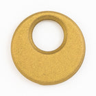 22mm Matte Gold Hoop Blank (2 Pcs) #UP533-General Bead