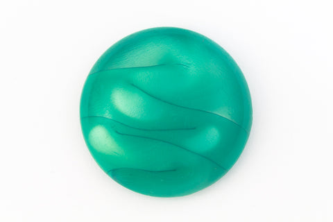 36mm Matte Mint Pearl Cabochon #UP548-General Bead
