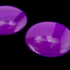 25mm Pearlized Purple Cabochon #UP557-General Bead