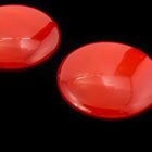 25mm Pearlized Red Cabochon #UP558-General Bead