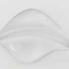 28mm x 40mm Clear Leaf Cabochon #UP593-General Bead
