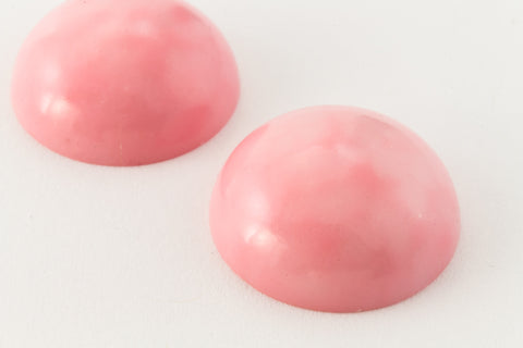 18mm Marbled Pink Cabochon (2 Pcs) #UP603-General Bead