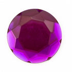 25mm Amethyst Faceted Cabochon #UP604-General Bead