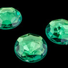 13mm Kelly Green Pointy Rhinestone (4 Pcs) #UP608-General Bead