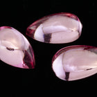 8mm x 13mm Smooth Light Rose Teardrop Cabochon (2 Pcs) #UP615-General Bead